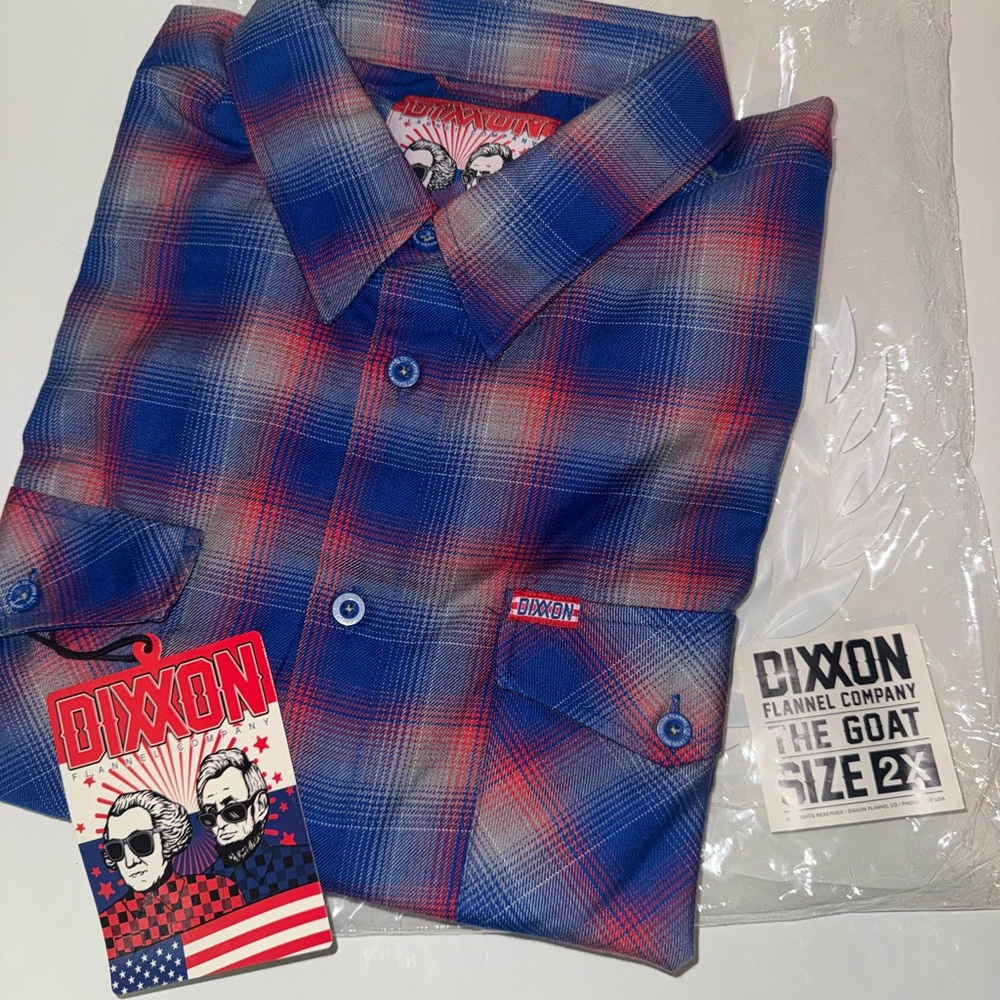 **NWT DIXXON The Goat Flannel